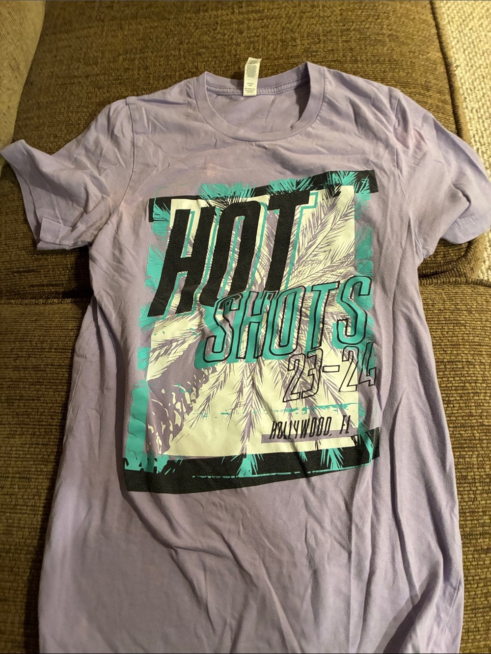 Hot Shots Graphic Tee - Lavender